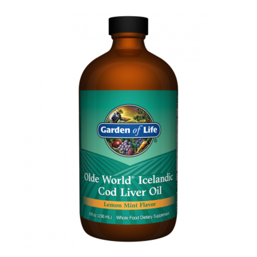Olde World Icelandic Cod Liver Oil - 8oz Liquid
