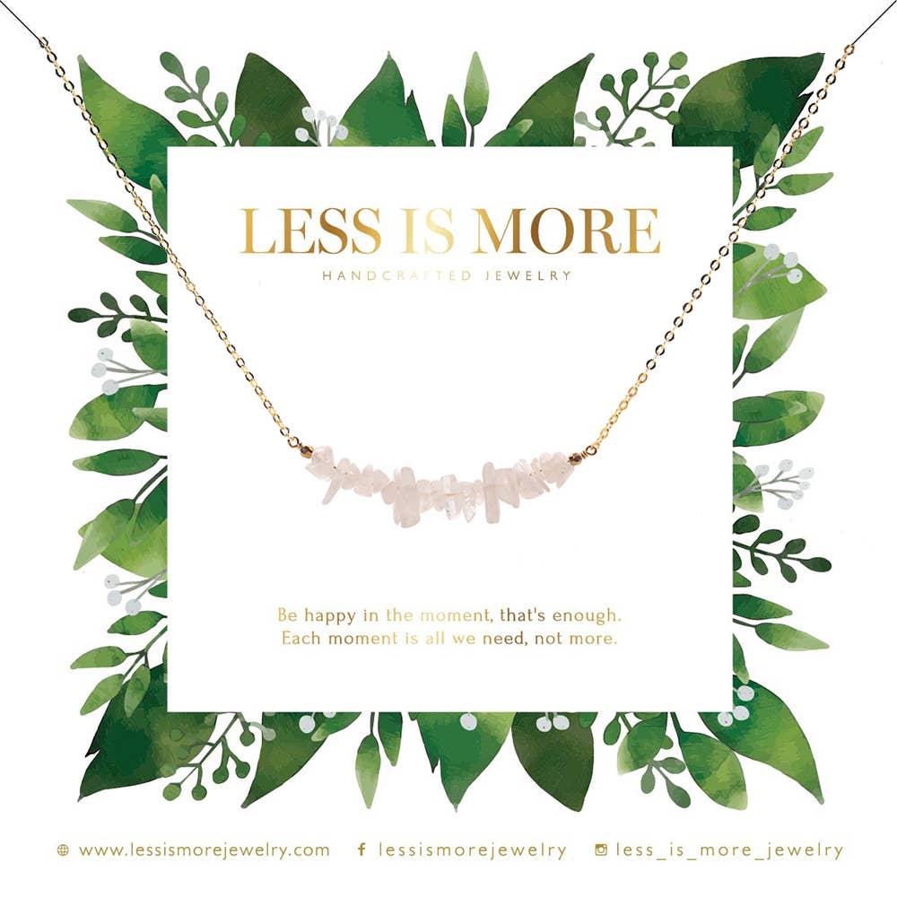 Rainbow Moonstone Smile Necklace