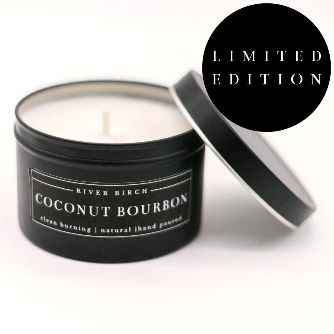 Coconut Bourbon - 8 Oz Soy Candle