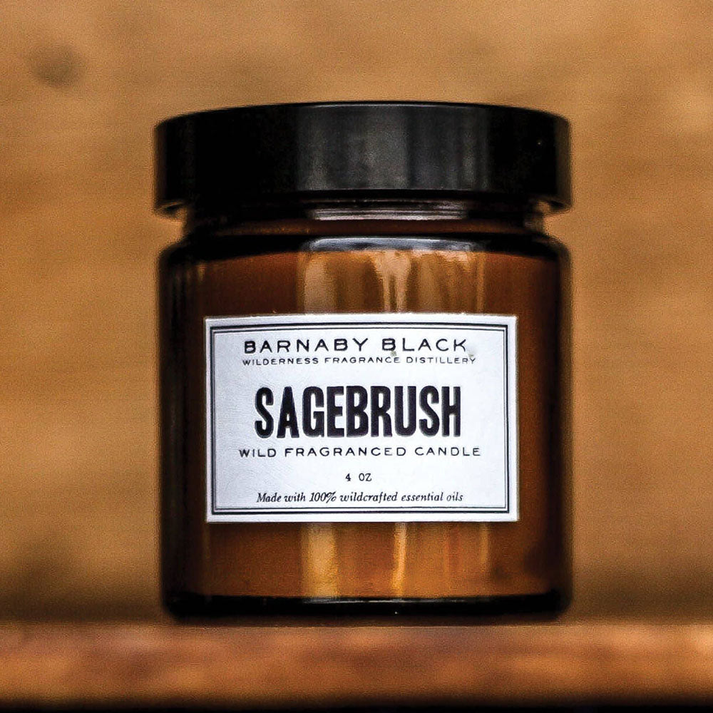 Sagebrush - 4 oz Beeswax & Soy Candle
