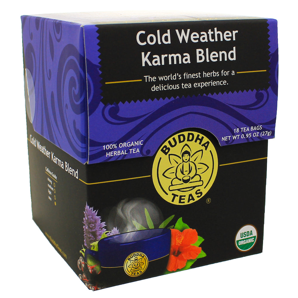 Organic Cold Weather Karma Blend Herbal Tea