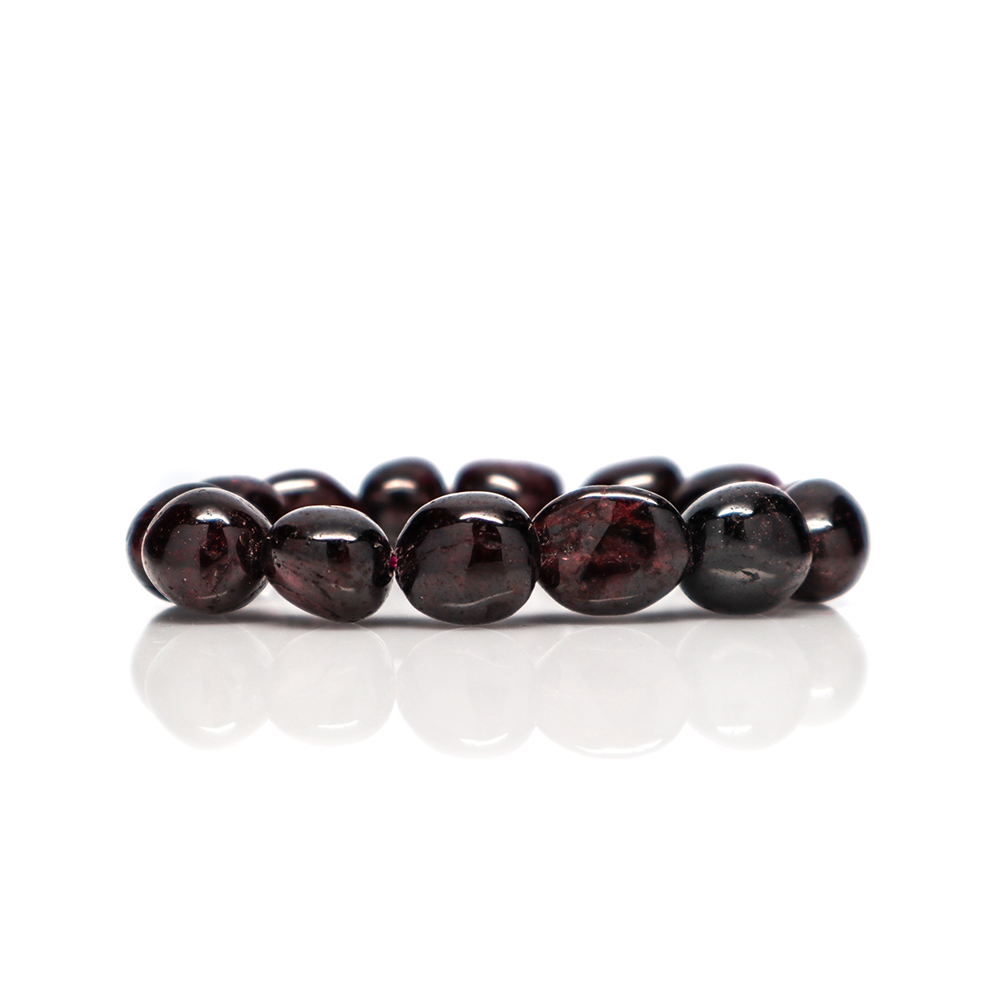 Garnet - Tumbled Bracelet (10 - 15 mm)