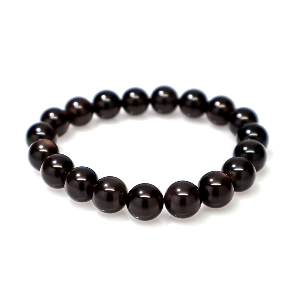 Gold Sheen Obsidian - Meditation Bracelet