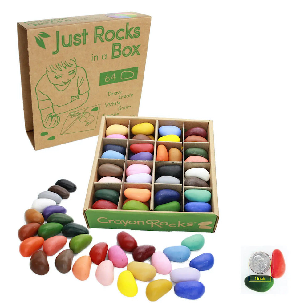 Just Rocks in a Box 32 Colors