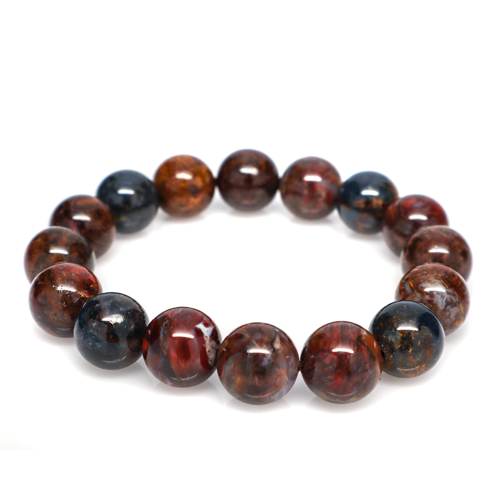 Pietersite (Red/Brown) - Meditation Bracelet