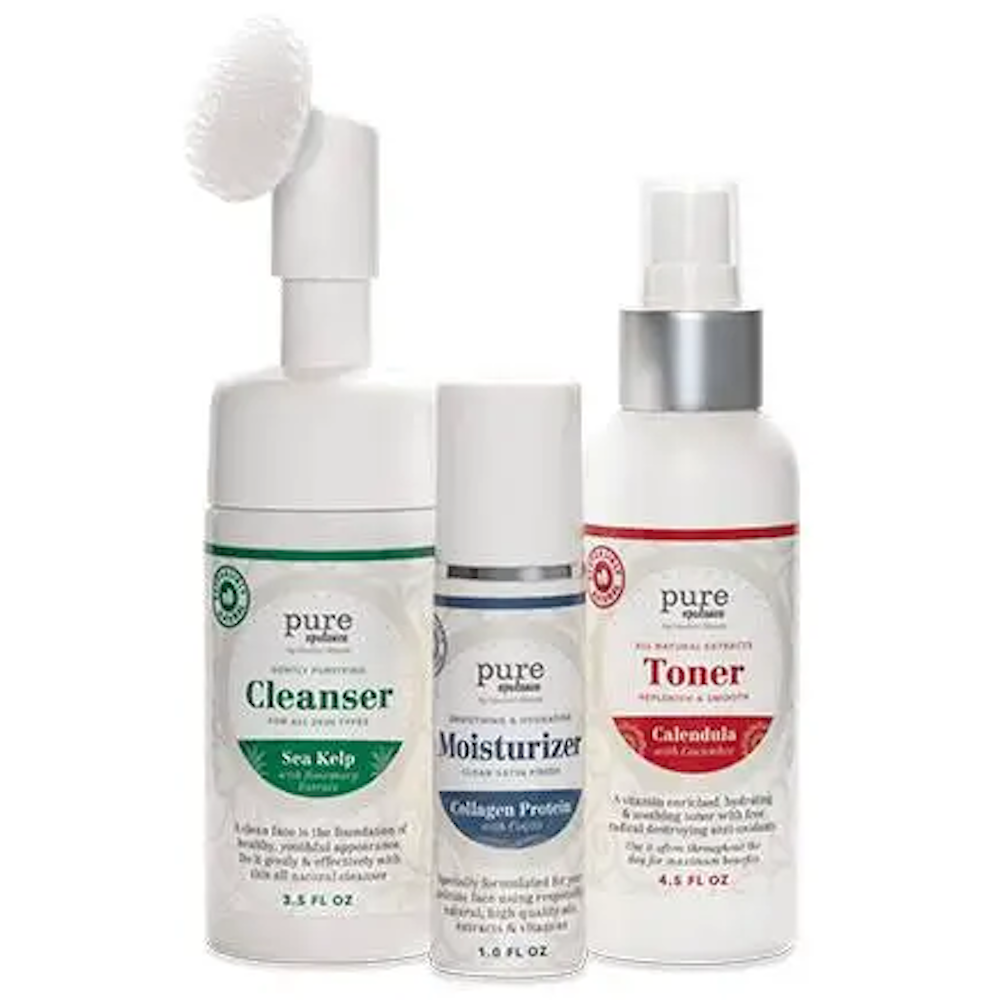 Pure Opulence: Natural Facial Care System