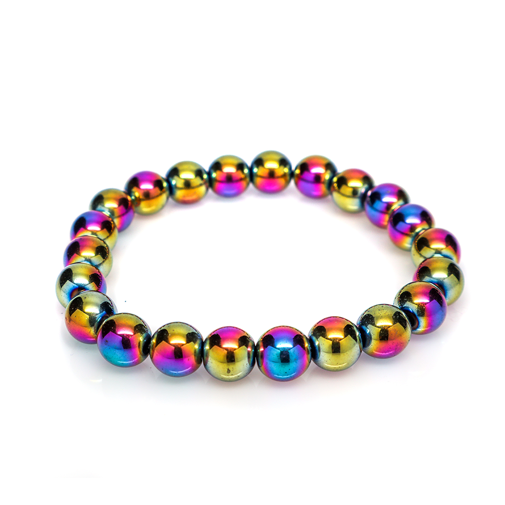 Rainbow Hematite - Meditation Bracelet