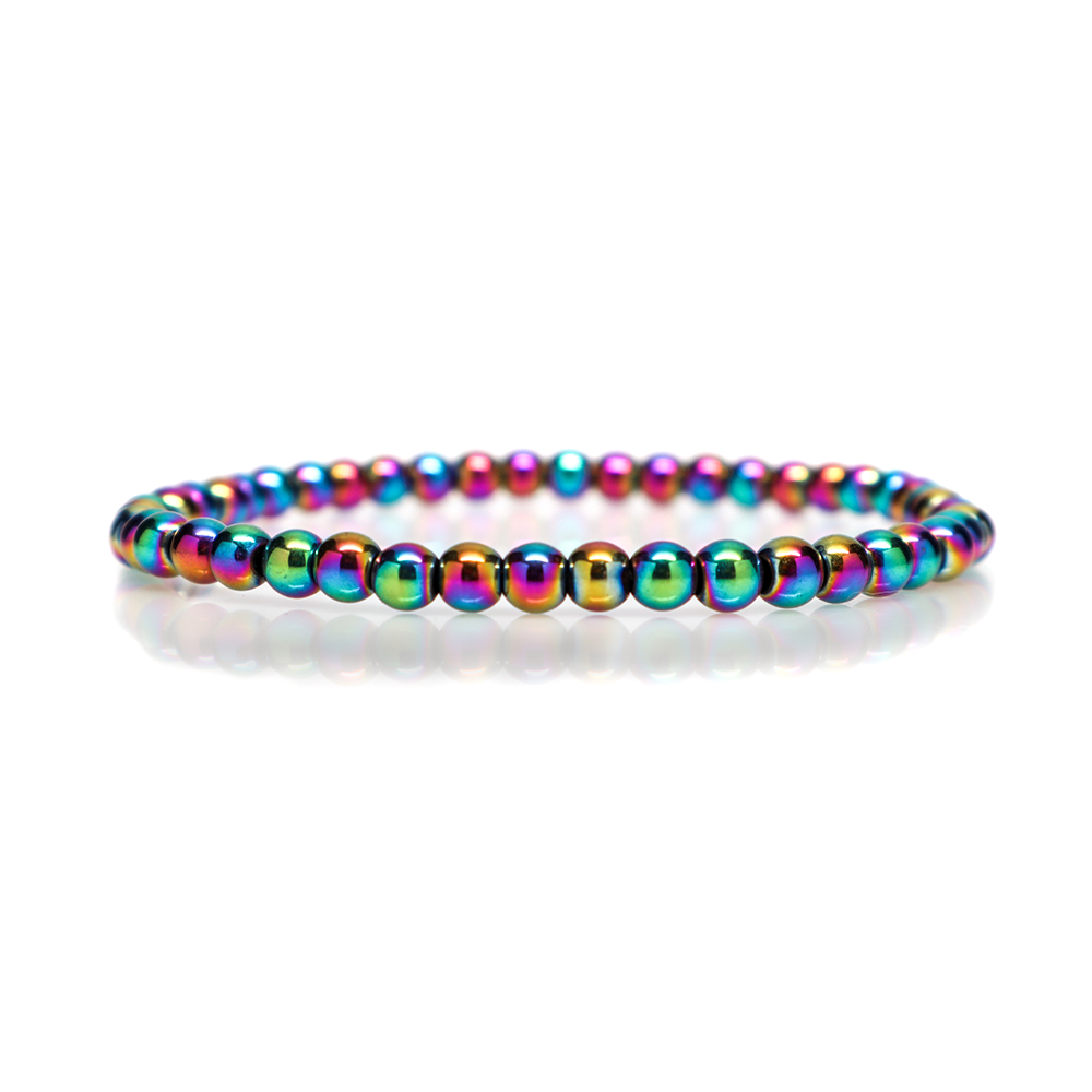 Rainbow Hematite - Meditation Bracelet